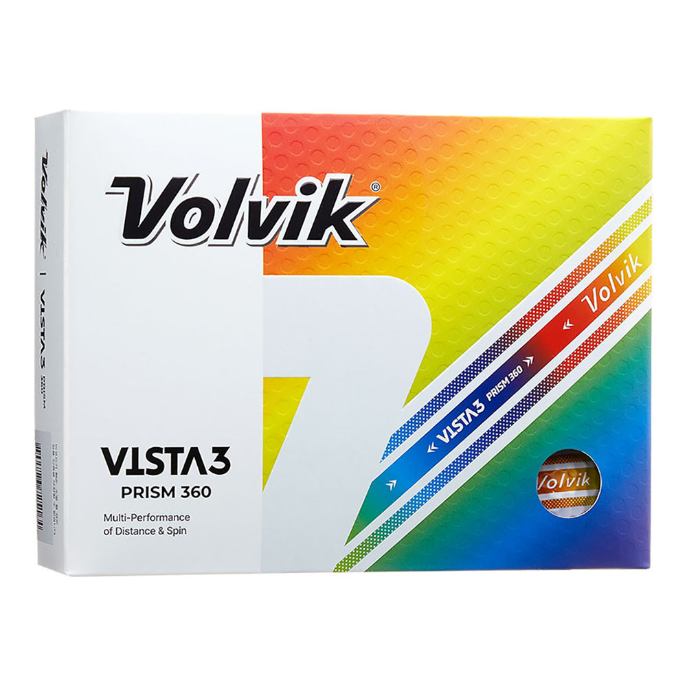 Volvik Vista3 Prism 360 Golf Balls - Maple Hill Golf